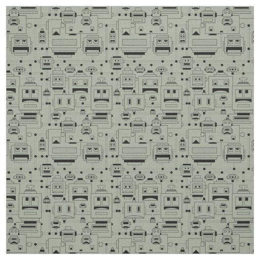 Tissu Robots (Échantillon)