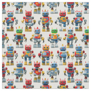 Tissu Robots de jouets