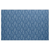 Tissu Robots en bleu classique (Fat Quarter)
