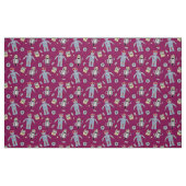 Tissu Robots et ordinateurs rétro mignons (Fat Quarter)