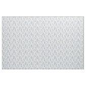 Tissu Robots mignons (bleu et blanc) (Yard)