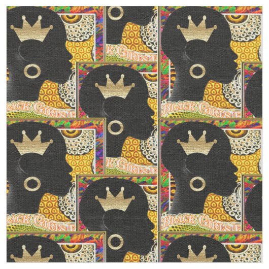 Tissu Rock Black Girls (Fermer)