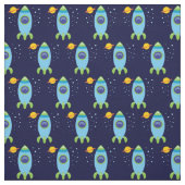 Tissu Rocket Retro (Échantillon)