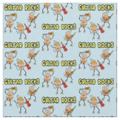 Tissu Rocks de guitare (Fermer)