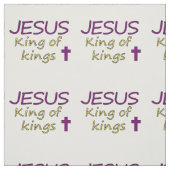 Tissu Roi de Jésus des rois (Échantillon)