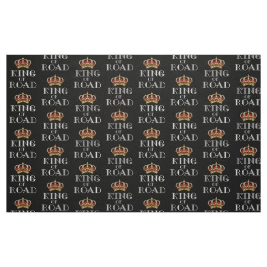 Tissu Roi de la route (Fat Quarter)