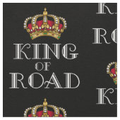 Tissu Roi de la route (Détail)
