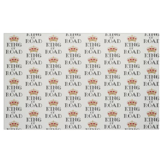 Tissu Roi de la route (Fat Quarter)