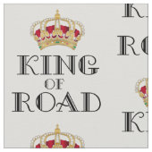 Tissu Roi de la route (Détail)