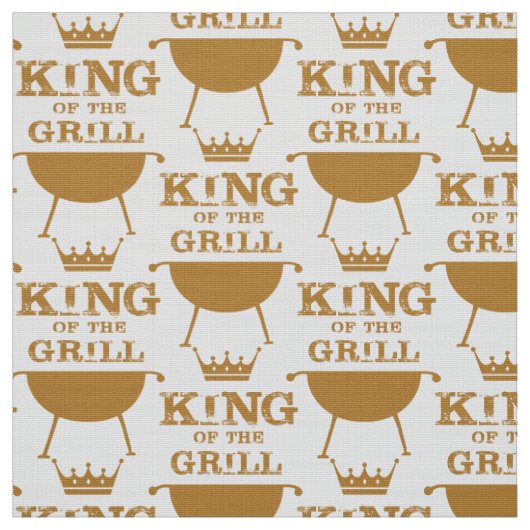 Tissu Roi Du Grill, Or (Échantillon)