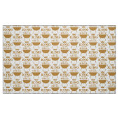Tissu Roi Du Grill, Or (Fat Quarter)