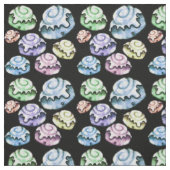 Tissu Rolls de cannelle rétro (Échantillon)