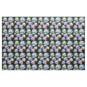 Tissu Rolls de cannelle rétro (Fat Quarter)