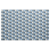 TISSU ROMAINS 8:28 SKIS BLEUS SCRIPTURE VERS (Yard)