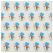 Tissu Rooster portugais (Échantillon)