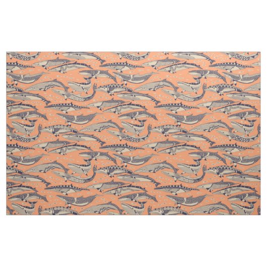 Tissu rorquals de pin (Fat Quarter)