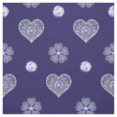 Tissu Rosace bleue (Échantillon)