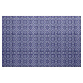 Tissu rosace bleue (Yard)