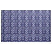 Tissu rosace bleue (Fat Quarter)