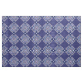 Tissu rosace bleue (Fat Quarter)