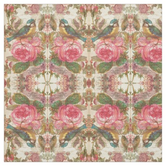 Tissu Rose (Échantillon)