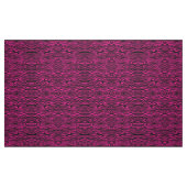 Tissu Rose abstrait et noir de zèbre (Fat Quarter)