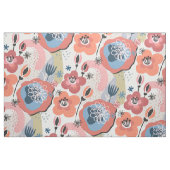 Tissu Rose Abstrait Floral (Fat Quarter)