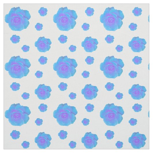Tissu Rose Ange Bleu (Échantillon)