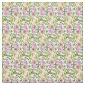 Tissu Rose aquarelle (Échantillon)