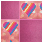 Tissu Rose arc-en-ciel 1 (Fermer)