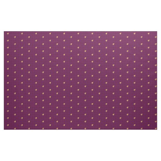 Tissu Rose avec structure en pied de cheminée d'ascensio (Fat Quarter)