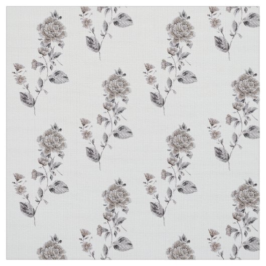 Tissu Rose beige (Échantillon)