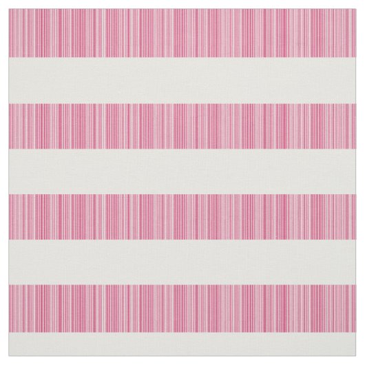 Tissu rose blanc moderne rayures (Échantillon)