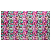 Tissu Rose & Blanc Rose & Peony Flowers (Yard)