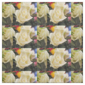 Tissu Rose blanche (Échantillon)