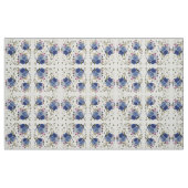 Tissu Rose bleu (Fat Quarter)