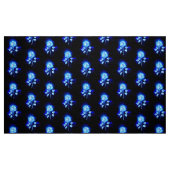 Tissu Rose bleu brûlant (Fat Quarter)