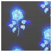 Tissu Rose bleu brûlant (Détail)