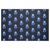 Tissu Rose bleu brûlant (Fat Quarter)