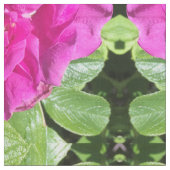 Tissu Rose chaud et vert brillant (Fermer)