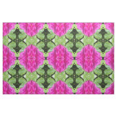 Tissu Rose chaud et vert brillant (Fat Quarter)