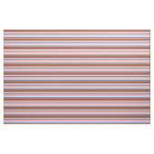 Tissu Rose clair, Sienne, Bleu & Bleu (Fat Quarter)