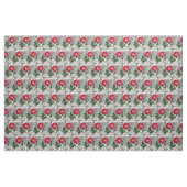 Tissu Rose Damask Joli Floral Antique (Yard)