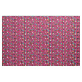 Tissu rose d'anniversaire heureux (Yard)