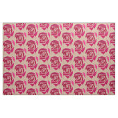 Tissu Rose d'aquarelle Abstraite art original floral (Fat Quarter)