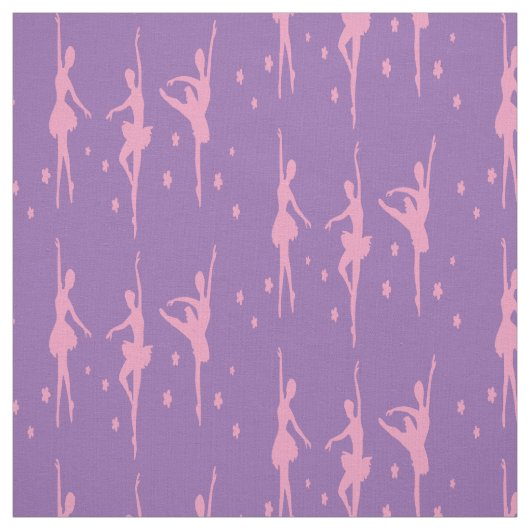 Tissu rose de ballerines (Échantillon)