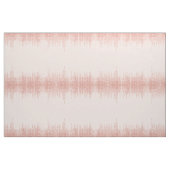 Tissu Rose de luxe Gold Sparkly Glitter Fringe (Fat Quarter)