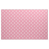 Tissu rose de nounours (Yard)