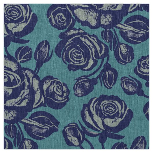 Tissu Rose de Terre Bleue (Échantillon)