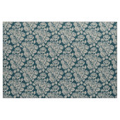 Tissu Rose de Terre Sarcelle (Yard)